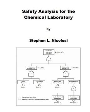 portada Safety Analysis for the Chemical Laboratory (en Inglés)
