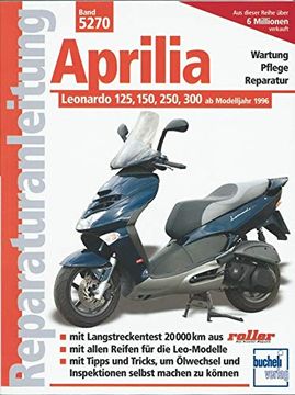 portada Aprilia Leonardo 125, 150, 250, 300 (in German)