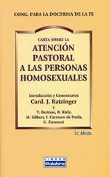 portada etancion pastoral a las personas homasexuales (in Spanish)