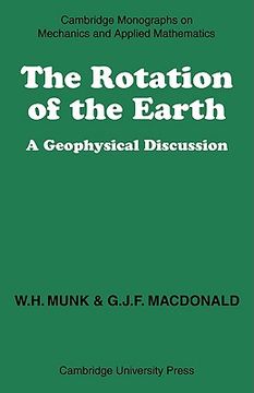 portada The Rotation of the Earth: A Geophysical Discussion (Cambridge Monographs on Mechanics) (en Inglés)