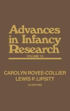portada advances in infancy research, volume 10 (en Inglés)