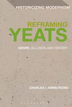 portada Reframing Yeats (en Inglés)