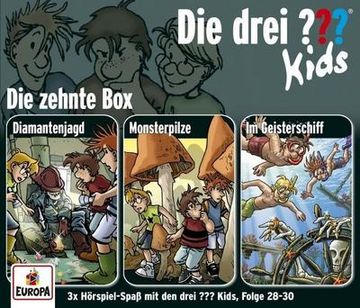 portada Die Drei?   Kids 3er Box. Folgen 28 - 30 (Drei Fragezeichen) 3 cds