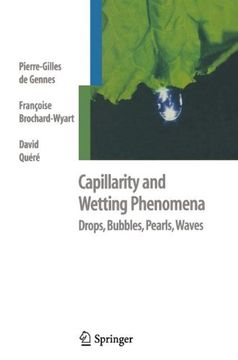 portada Capillarity and Wetting Phenomena: Drops, Bubbles, Pearls, Waves (in English)