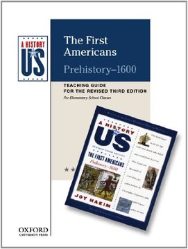 portada The First Americans Elementary Grades Teaching Guide, a History of us: Teaching Guide Pairs With a History of us: Book one (in English)