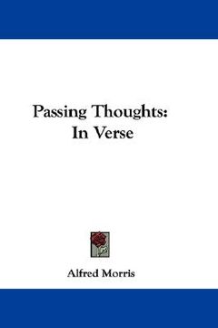 portada passing thoughts: in verse (en Inglés)