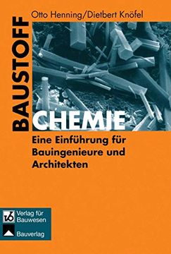 portada Baustoffchemie: Eine Einführung Für Bauingenieure Und Architekten (en Alemán)