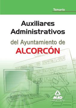 portada Auxiliares Administrativos Del Ayuntamiento De Alcorcón. Temario
