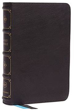 portada Kjv, Compact Bible, Maclaren Series, Leathersoft, Black, Comfort Print: Holy Bible, King James Version (en Inglés)