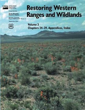 portada Restoring Western Ranges and Wildlands (Volume 3, Chapters 24-29, Appendices, Index) (in English)