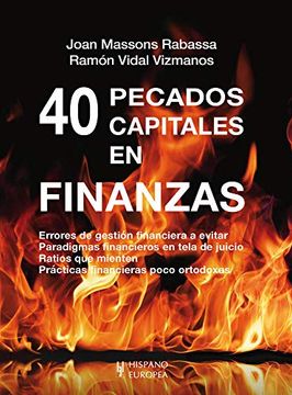 portada 40 Pecados Capitales en Finanzas