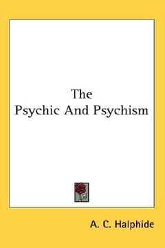portada the psychic and psychism (en Inglés)