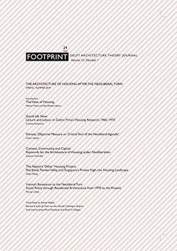 portada Footprint 24 the Architecture of Housing After the Neoliberal Turn (Footprint Journal, 24) (en Inglés)