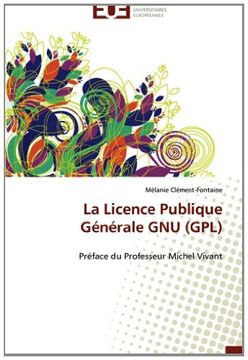 portada La Licence Publique Generale Gnu (Gpl)
