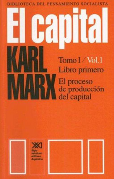 portada El Capital: Critica de la Economia Poliitca