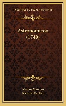 portada Astronomicon (1740) (in Latin)