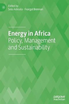 portada Energy in Africa: Policy, Management and Sustainability (in English)