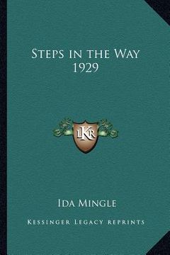 portada steps in the way 1929 (en Inglés)