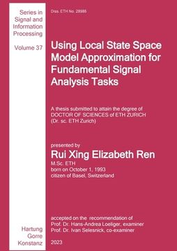portada Using Local State Space Model Approximation for Fundamental Signal Analysis Tasks (en Inglés)