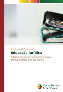 portada Educação Jurídica: A formação do povo brasileiro para o efetivo exercício da cidadania