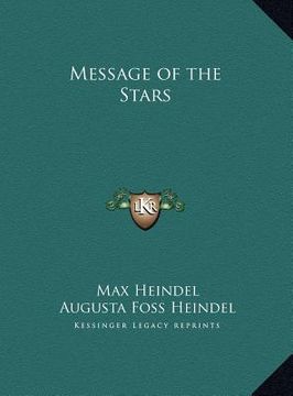 portada message of the stars (en Inglés)