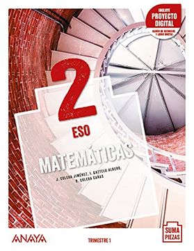 portada Matemáticas 2.
