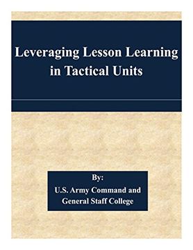portada Leveraging Lesson Learning in Tactical Units
