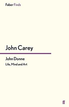 portada John Donne: Life, Mind and Art