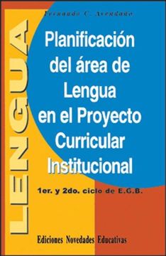 portada planificacion del area de lengua en (in Spanish)