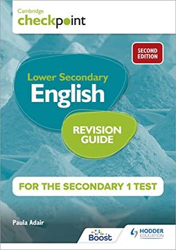 portada Cambridge Checkpoint Lower Secondary English Revision Guide for the Secondary 1 Test 2nd Edition (en Inglés)