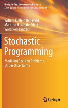 portada Stochastic Programming: Modeling Decision Problems Under Uncertainty (en Inglés)