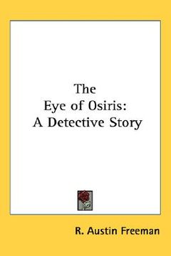 portada the eye of osiris: a detective story (en Inglés)