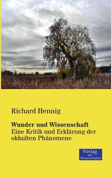 portada Wunder Und Wissenschaft (en Alemán)