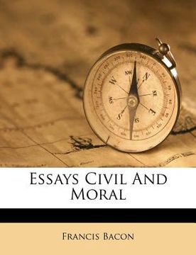 portada essays civil and moral