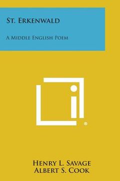 portada St. Erkenwald: A Middle English Poem (en Inglés)