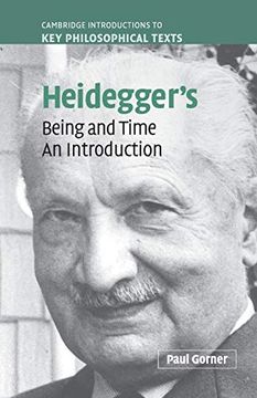 portada Heidegger's Being and Time Paperback: An Introduction (Cambridge Introductions to key Philosophical Texts) (en Inglés)