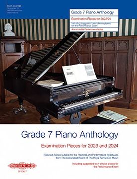 portada Grade 7 Piano Anthology: Examination Pieces for 2023 and 2024: Sammelband fr Klavier (en Inglés)