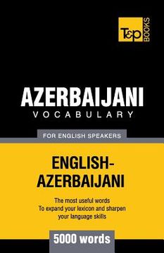 portada Azerbaijani vocabulary for English speakers - 5000 words