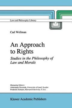 portada an approach to rights: studies in the philosophy of law and morals (in English)
