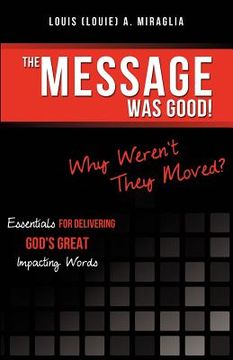 portada the message was good! why weren't they moved? (en Inglés)