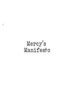 portada Mercy's Manifesto (en Inglés)