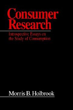 portada consumer research: introspective essays on the study of consumption (en Inglés)