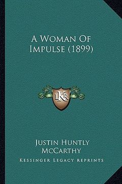 portada a woman of impulse (1899) (en Inglés)