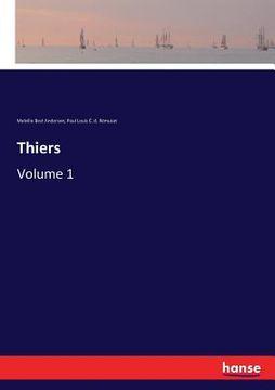 portada Thiers: Volume 1 (en Inglés)