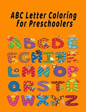 portada Abc Letter Coloring Book for Preschoolers: Abc Letter Coloringt Letters Coloring Book, abc Letter Tracing for Preschoolers a fun Book to Practice Writing for Kids Ages 3-5 