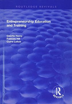 portada Entrepreneurship Education and Training: The Issue of Effectiveness (in English)