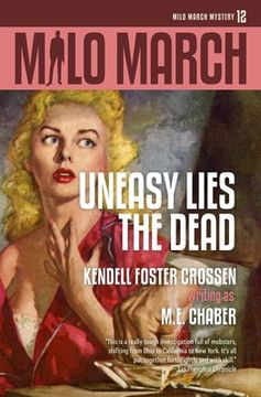 portada Milo March #12: Uneasy Lies the Dead (en Inglés)