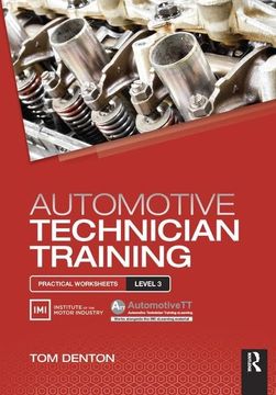 portada Automotive Technician Training: Practical Worksheets Level 3 (in English)