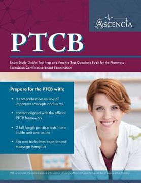 portada PTCB Exam Study Guide: Test Prep and Practice Test Questions Book for the Pharmacy Technician Certification Board Examination (in English)
