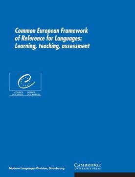 portada Common European Framework of Reference for Languages: Learning, Teaching, Assessment (en Inglés)